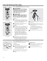 Preview for 30 page of GE Monogram ZV1050 Owner'S Manual