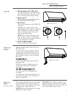 Предварительный просмотр 5 страницы GE Monogram ZV30 Owner'S Manual