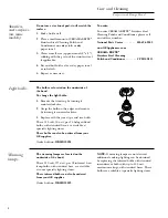 Предварительный просмотр 8 страницы GE Monogram ZV30 Owner'S Manual