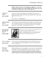 Предварительный просмотр 11 страницы GE Monogram ZV30 Owner'S Manual