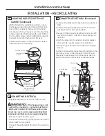 Предварительный просмотр 17 страницы GE Monogram ZV30HS Installation Instructions Manual