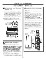 Предварительный просмотр 36 страницы GE Monogram ZV30HS Installation Instructions Manual