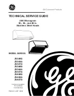 GE Monogram ZV30RS Technical Service Manual предпросмотр