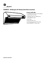 Предварительный просмотр 4 страницы GE Monogram ZV48RSFSS Datasheet