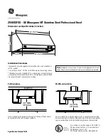 GE MONOGRAM ZV48SSFSS Specifications предпросмотр