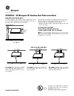 Предварительный просмотр 3 страницы GE MONOGRAM ZV48SSFSS Specifications