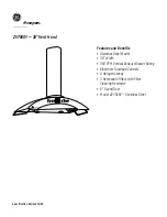 Предварительный просмотр 3 страницы GE MONOGRAM ZV750SY Dimensions And Specifications