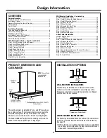 Предварительный просмотр 3 страницы GE Monogram ZV800 Installation Instructions Manual