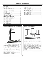 Предварительный просмотр 3 страницы GE Monogram ZV830 Installation Instructions Manual