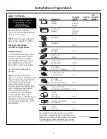 Предварительный просмотр 5 страницы GE Monogram ZV830 Installation Instructions Manual