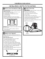 Предварительный просмотр 10 страницы GE Monogram ZV830 Installation Instructions Manual