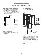 Предварительный просмотр 14 страницы GE Monogram ZV830 Installation Instructions Manual