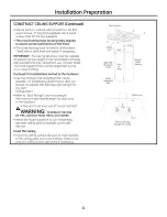 Предварительный просмотр 11 страницы GE Monogram ZV850 Installation Instructions Manual