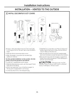 Предварительный просмотр 14 страницы GE Monogram ZV850 Installation Instructions Manual