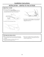 Предварительный просмотр 16 страницы GE Monogram ZV850 Installation Instructions Manual