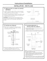 Предварительный просмотр 38 страницы GE Monogram ZV850 Installation Instructions Manual