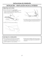 Предварительный просмотр 57 страницы GE Monogram ZV855 Installation Instructions Manual