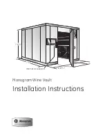 GE Monogram ZWVS1000SR Installation Instructions Manual preview