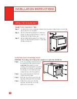 Предварительный просмотр 22 страницы GE Monogram ZWVS1000SR Installation Instructions Manual