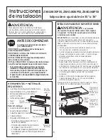 Предварительный просмотр 5 страницы GE Monogram ZXADJB36PSS Owner'S Manual