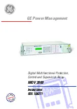 GE MOV 2000 Instructions Manual preview