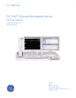 Предварительный просмотр 1 страницы GE MP100 Series Service Manual