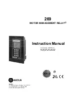 GE MULTILIN 269 MOTOR MANAGEMENT RELAY Series Instruction Manual preview
