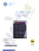 GE Multilin 489 Instruction Manual preview