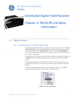 Preview for 79 page of GE Multilin DDFR Instruction Manual