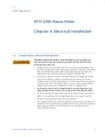 Предварительный просмотр 35 страницы GE Multilin EPM 2200 Instruction Manual