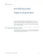 Предварительный просмотр 59 страницы GE Multilin EPM 2200 Instruction Manual