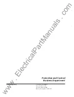 Предварительный просмотр 84 страницы GE MULTILIN IAV51D Instructions Manual