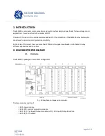 Preview for 3 page of GE Multilin MM300 Installation Recommendations