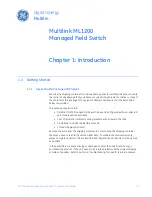 Предварительный просмотр 9 страницы GE MultiLink ML1200 Instruction Manual