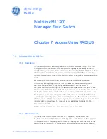 Preview for 125 page of GE MultiLink ML1200 Instruction Manual