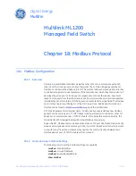 Предварительный просмотр 291 страницы GE MultiLink ML1200 Instruction Manual