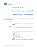 Предварительный просмотр 97 страницы GE MultiLink ML1600 Instruction Manual