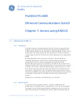 Предварительный просмотр 113 страницы GE MultiLink ML1600 Instruction Manual