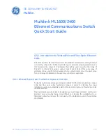 Предварительный просмотр 5 страницы GE MultiLink ML1600 Quick Start Manual