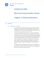 Предварительный просмотр 37 страницы GE MULTILINK ML2400 Instruction Manual