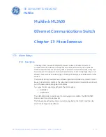 Preview for 261 page of GE MULTILINK ML2400 Instruction Manual