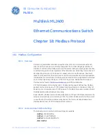 Предварительный просмотр 285 страницы GE MULTILINK ML2400 Instruction Manual