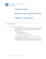 Preview for 5 page of GE MultiLink ML600 Instruction Manual