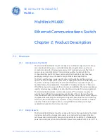 Preview for 11 page of GE MultiLink ML600 Instruction Manual