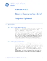 Preview for 23 page of GE MultiLink ML600 Instruction Manual