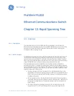 Предварительный просмотр 209 страницы GE MultiLink ML810 Instruction Manual