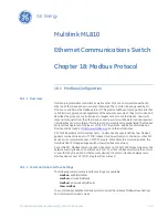 Предварительный просмотр 291 страницы GE MultiLink ML810 Instruction Manual