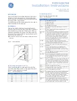 Preview for 1 page of GE NetworX NX-6V2 Installation Instructions Manual