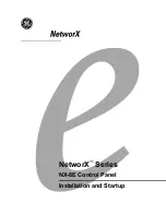 Предварительный просмотр 1 страницы GE NetworX Series Installation And Start-Up Manual