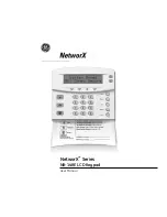 GE NX-148E - Security NetworX LCD Keypad User Manual preview